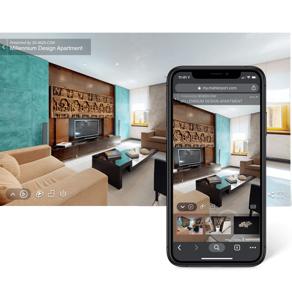 Δημιουργήστε εικονικές περιηγήσεις με τη Matterport